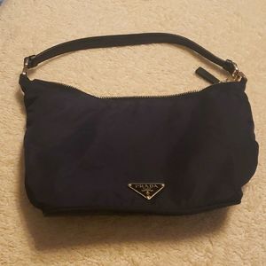 Prada purse, navy, handbag